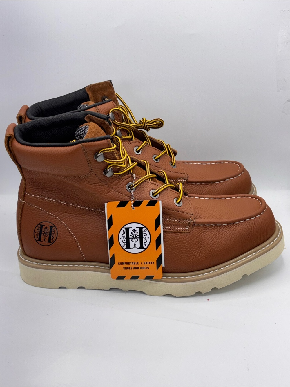 Men’s Size 14 - Handpoint Soft Toe Work Boots
looking!